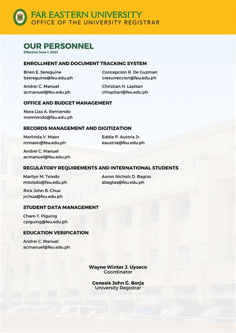feu ederp|Quick Info • Far Eastern University.